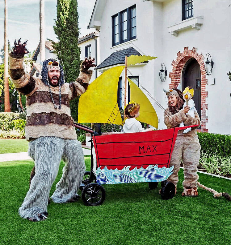 Patrick Mahomes, Olivia Munn and More Stars Who Got All Decked Out For Halloween 6 Package Drew Scott INSTAGRAM 2.jpg master e1760545676368